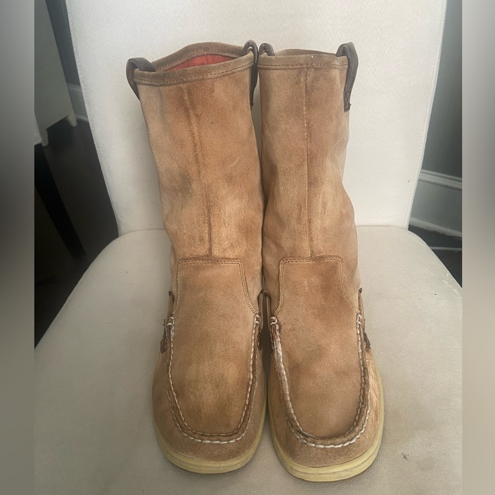 SPERRY Top-sider suede boots